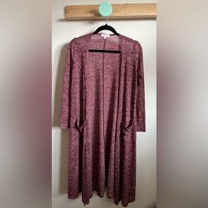 EUC Lularoe Sarah cardigan size small